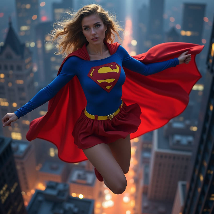 Flux test - Supergirl's arrival (27) by elodtrebor on DeviantArt