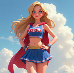 Cheerleader Supergirl (11)