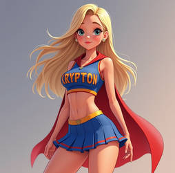 Cheerleader Supergirl (10)