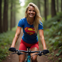 Supergirl mountain biking (19)