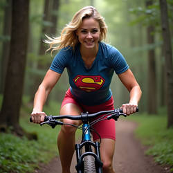 Supergirl mountain biking (17)