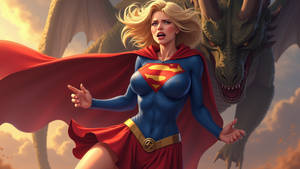 Supergirl and the dragon (43)