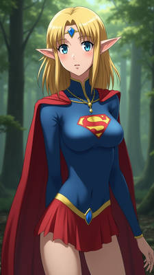 Deedlit as Supergirl (1)