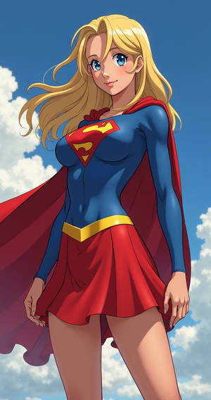 Anime Supergirl 25