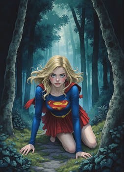 Supergirl - Fantasy forest' 00018