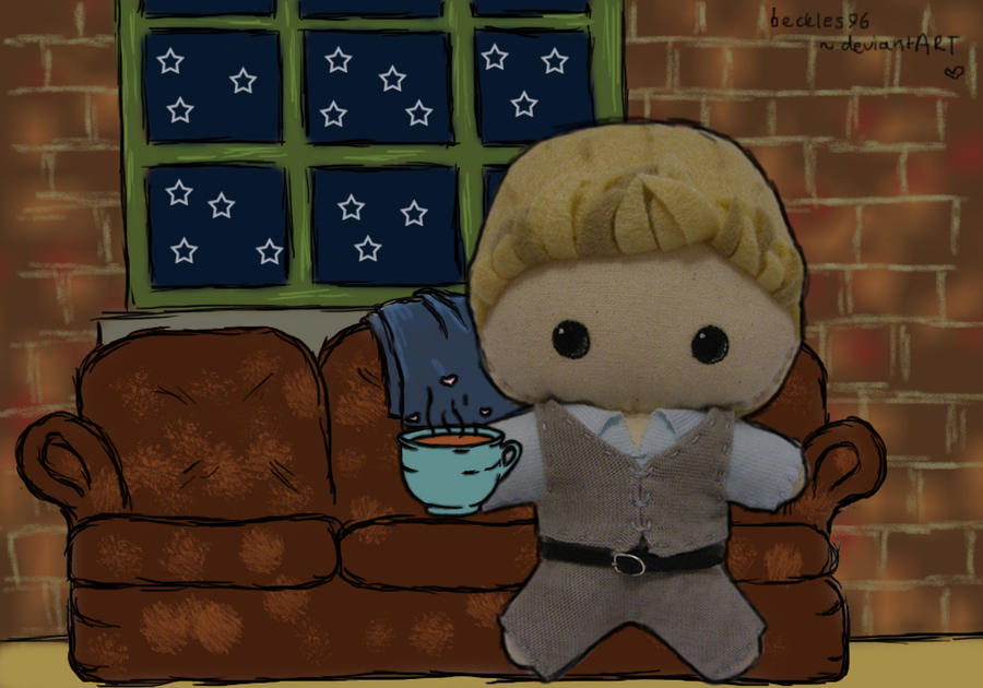 Patrick Jane Plush: On Set