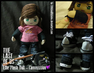 The Last of Us: Ellie Plush Doll [COMMISSION]