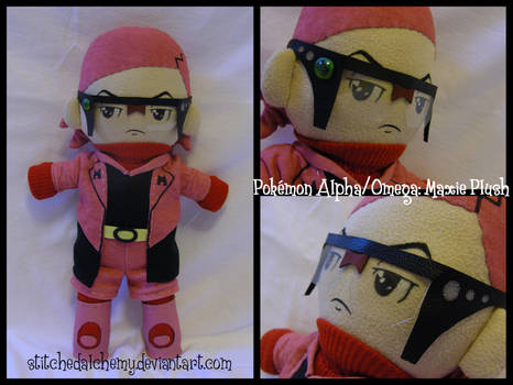 Pokemon Alpha/Omega: Maxie Plush (10'')