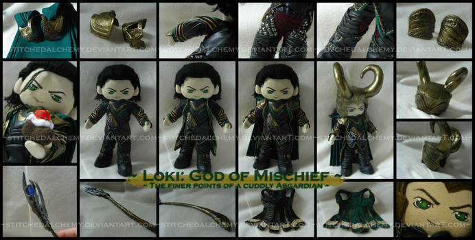 Loki: God of Mischief ~ Plush Details