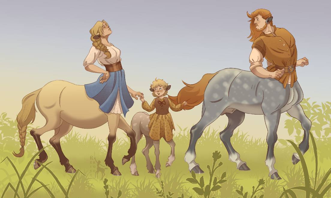 Cnetaurs Commission centaurs art by reigohoo on DeviantArt