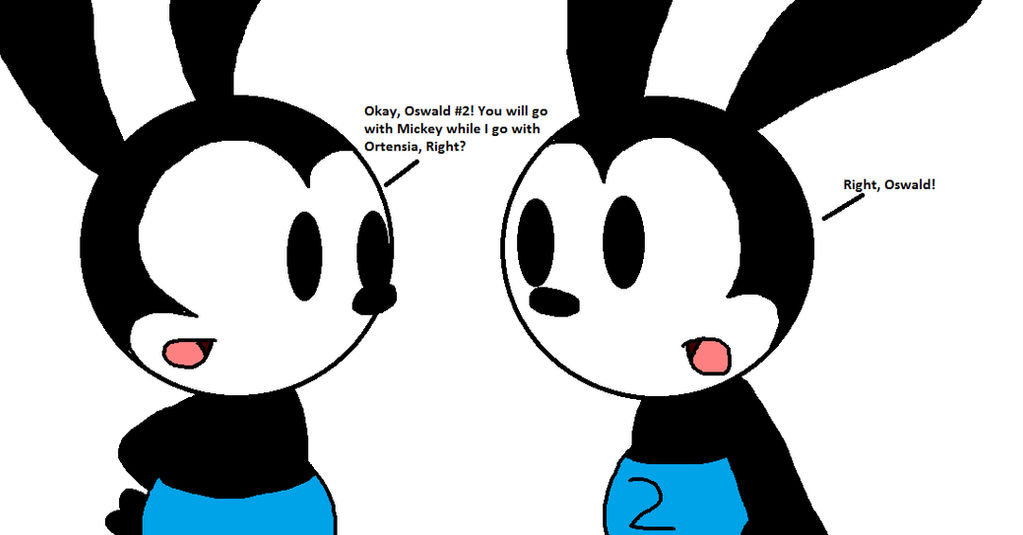 Oswald with his first clone