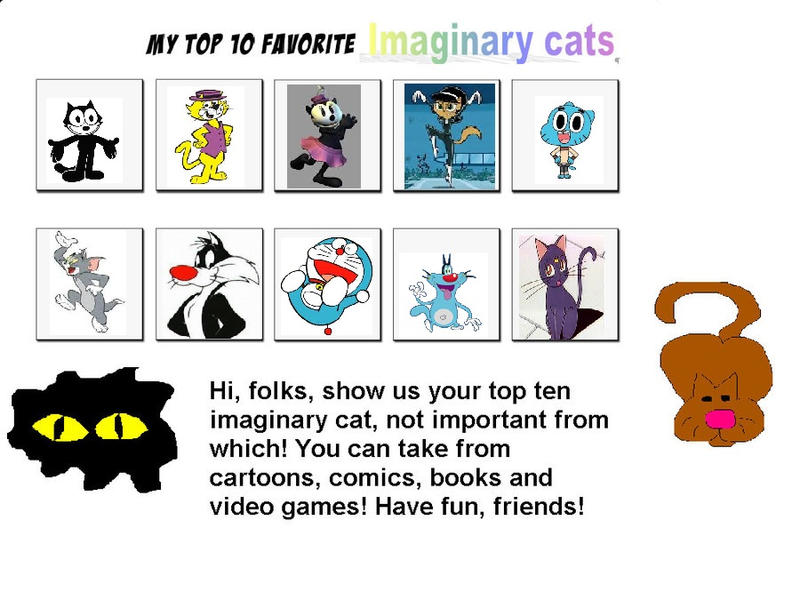 My Top 10 Favorite Cats