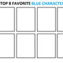 Top Eight Favorite Blue Characters