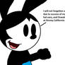 Oswald will not forgotten again