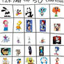 My Top 30 Favorite Characters