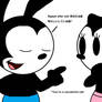 Oswald teaches Ortensia how speak in Japanese