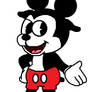 Bimbo dressed as Mickey Mouse