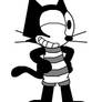 Felix the Cat in Classic Swimwear