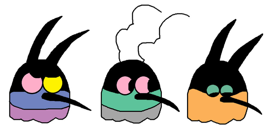 Ghosts Cockroaches by Ultra-Shounen-Kai-Z on DeviantArt