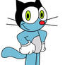 Oggy - Felix the Cat style