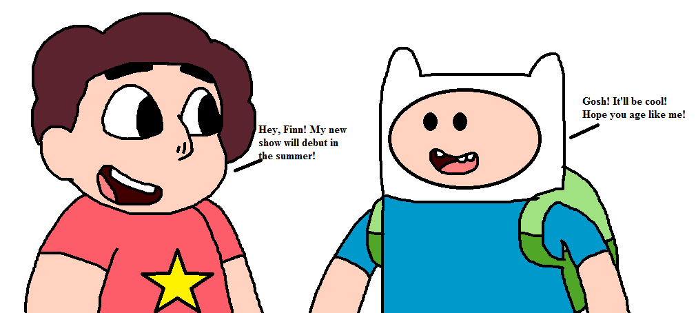 Steven meets Finn