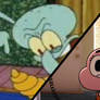 Squidward complains at Anais