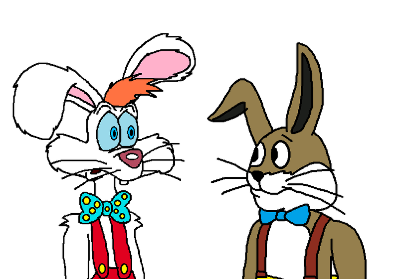 Two different Roger Rabbits meeting each others by Ultra-Shounen-Kai-Z ...