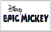 Epic Mickey logo Stamp by Ultra-Shounen-Kai-Z