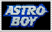 Astro Boy logo stamp