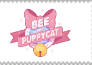 Bee and Puppycat logo stamp