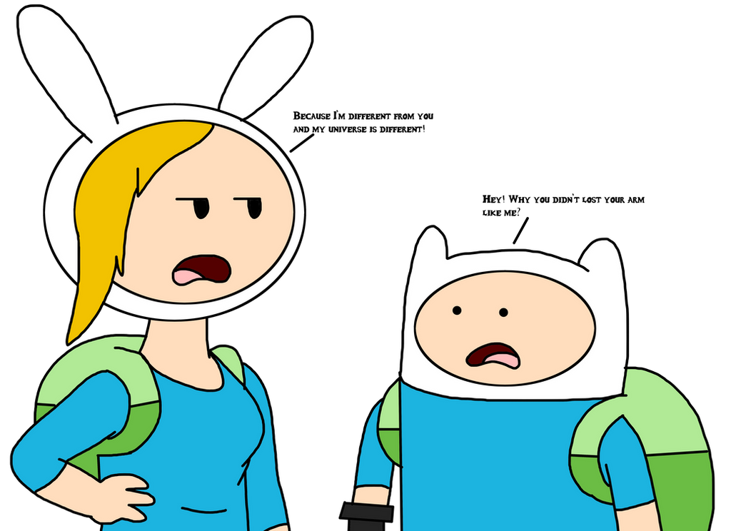 Fionna is different from Finn