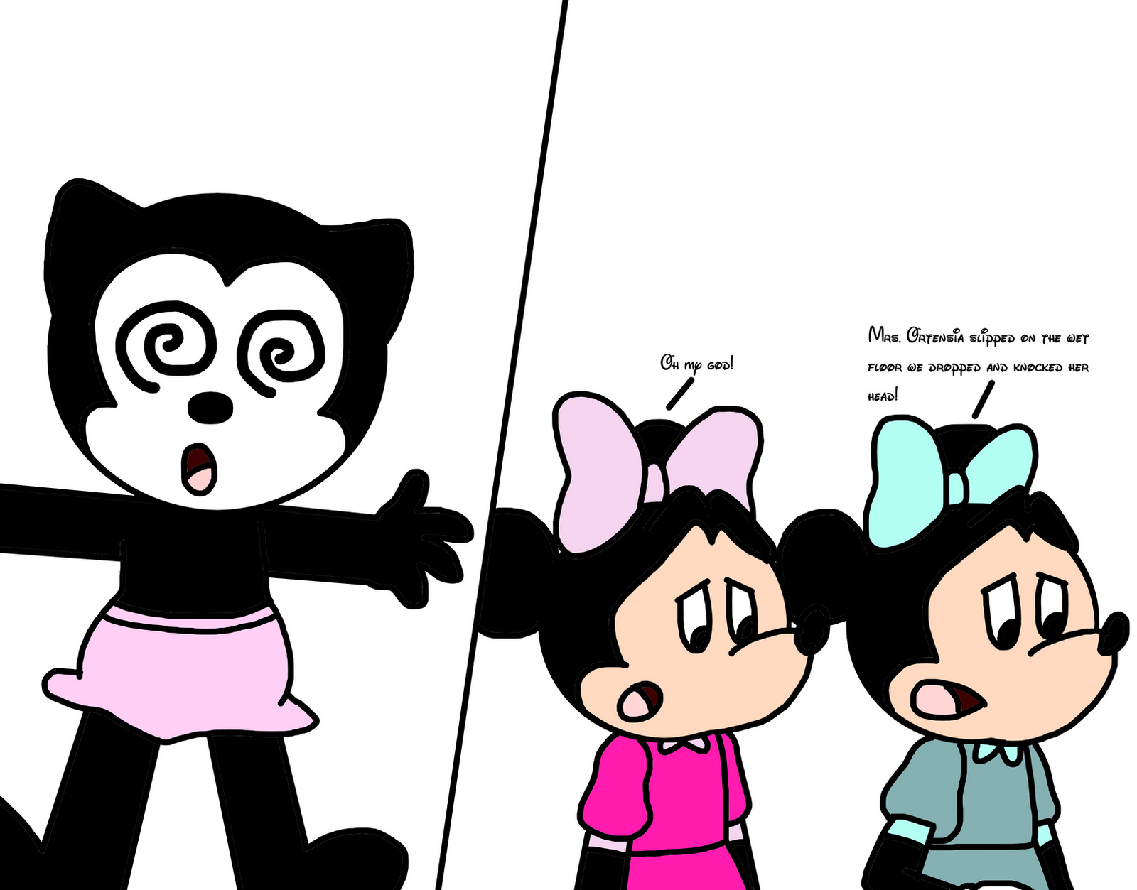 Millie And Melody Sees Fainted Ortensia By Ultra Shounen Kai Z On millie-and-melody-sees-fainted-ortensia-by-ultra-shounen-kai-z-on