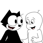 Felix and Casper at DreamWorks Animation