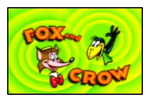 The Fox and The Crow Stamp by Ultra-Shounen-Kai-Z