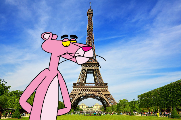 Pink Panther in Paris