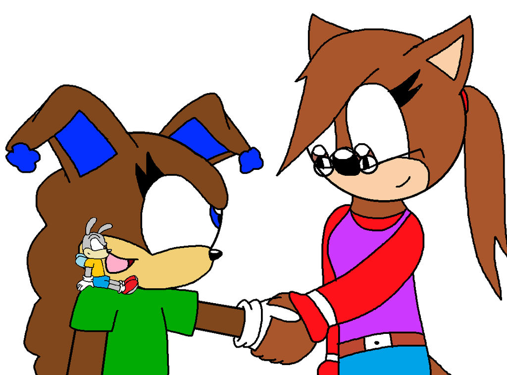 Bailey the Rabbit meeting Carly by Ultra-Shounen-Kai-Z on DeviantArt