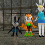 Oswald, Marine and Fionna at Dark Forest