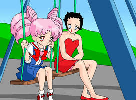 Chibiusa and Betty Boop