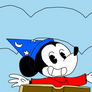 Sorcerer Mickey in a whirlpool - 2013 version