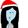 Marceline wants to suck Santa Claus hat