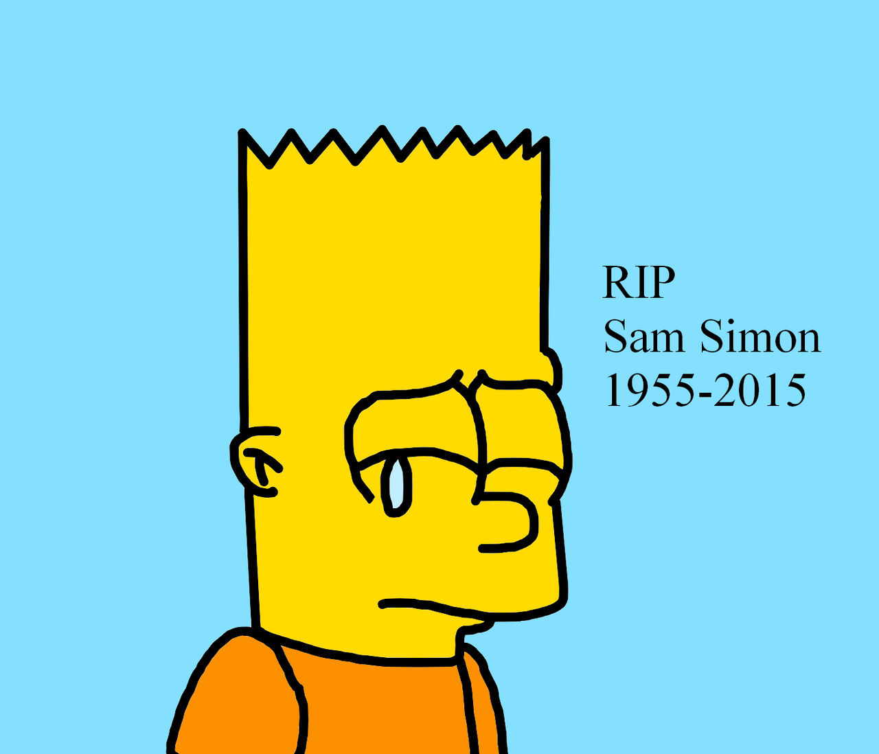 RIP Sam Simon by Ultra-Shounen-Kai-Z on DeviantArt