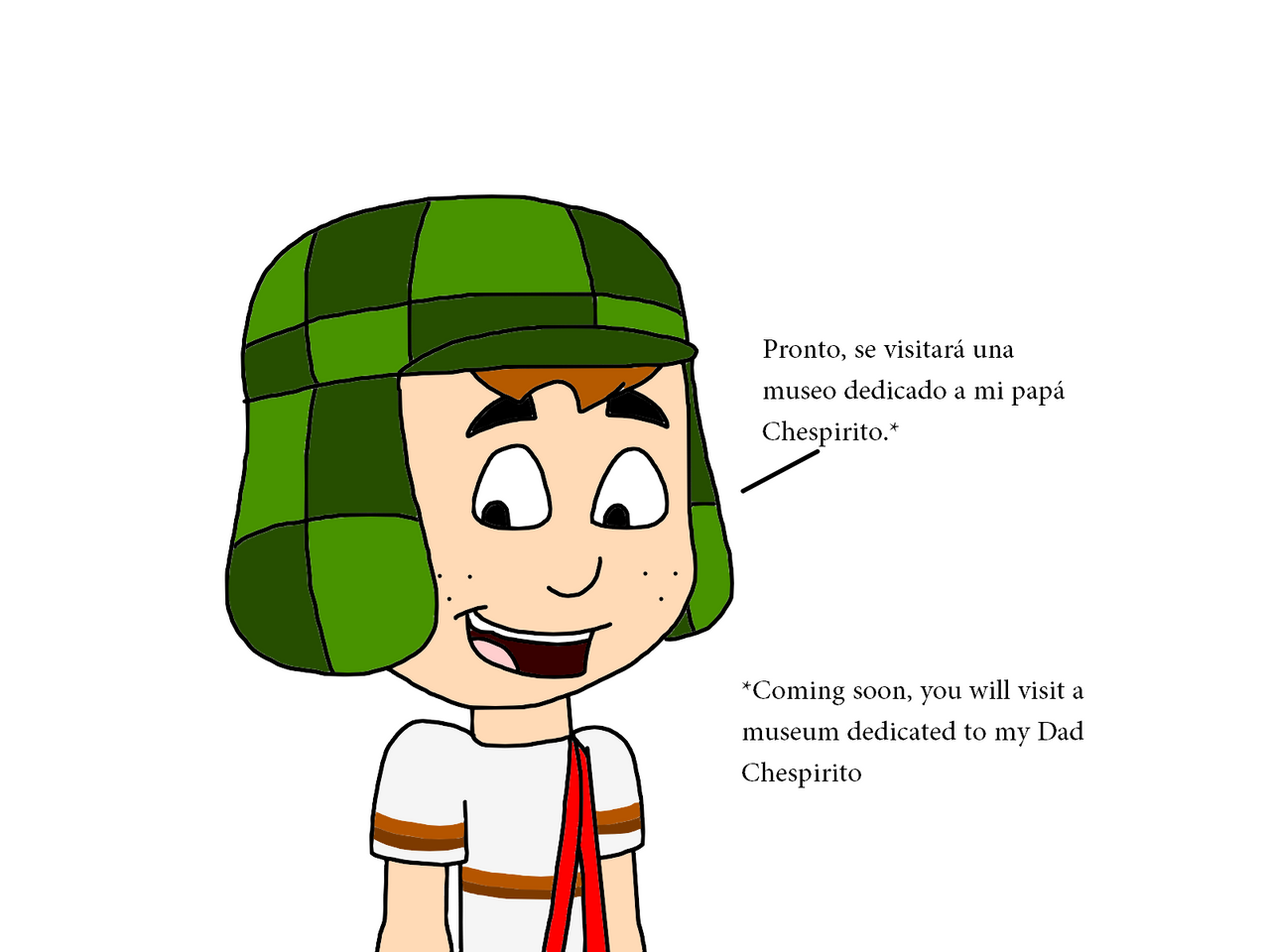 El Chavo talks about museum