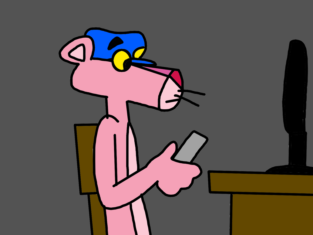 Pink Security Guard Pink Panther as night security guard by Ultra-Shounen-Kai-Z on DeviantArt
