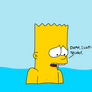 Bart loses his trunks