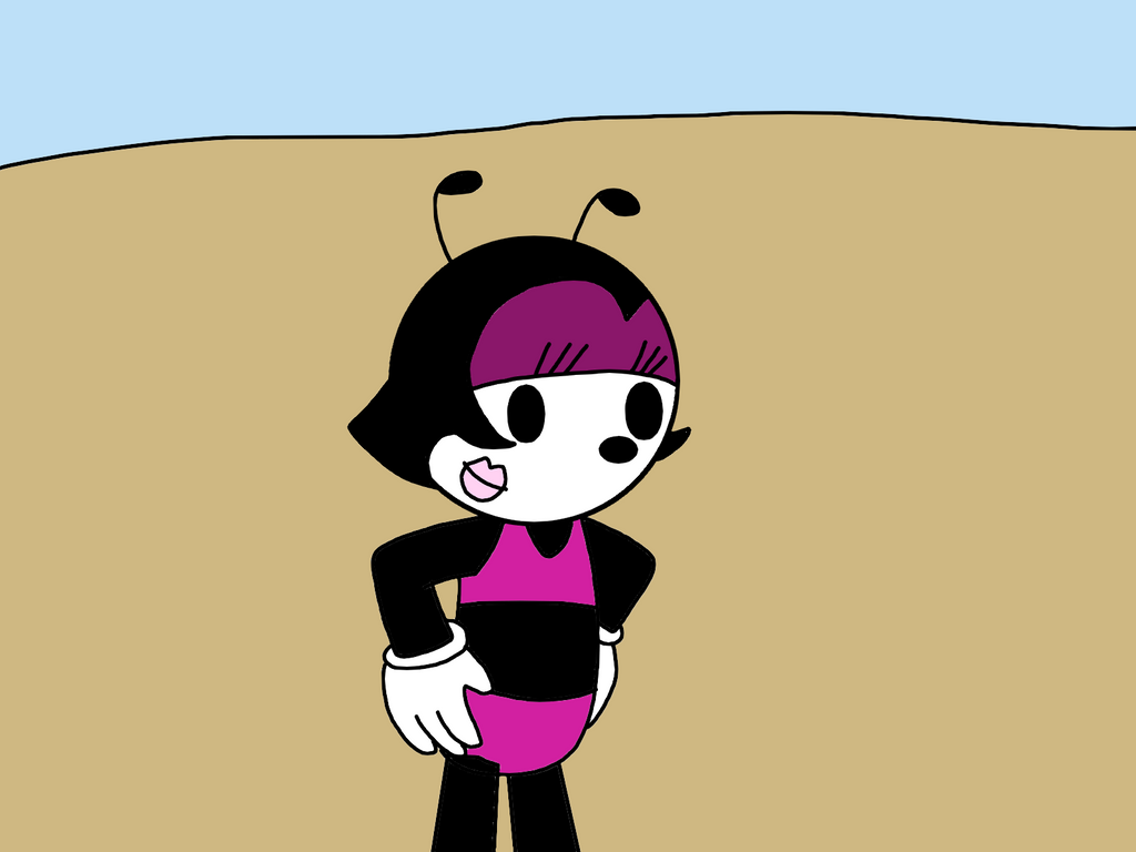 June Bug wearing a bikini by Ultra-Shounen-Kai-Z on DeviantArt