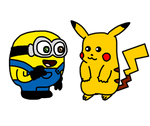 Bob meets Pikachu by Ultra-Shounen-Kai-Z