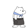 Ice Bear as Polar Bear from Shirokuma Cafe