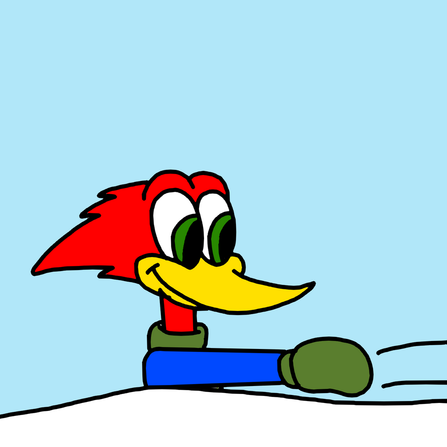 Woody Woodpecker Playing Snowball Fight By Ultra Shounen Kai Z On Woody Woodpecker Playing Snowball Fight By Ultra Shounen Kai Z On