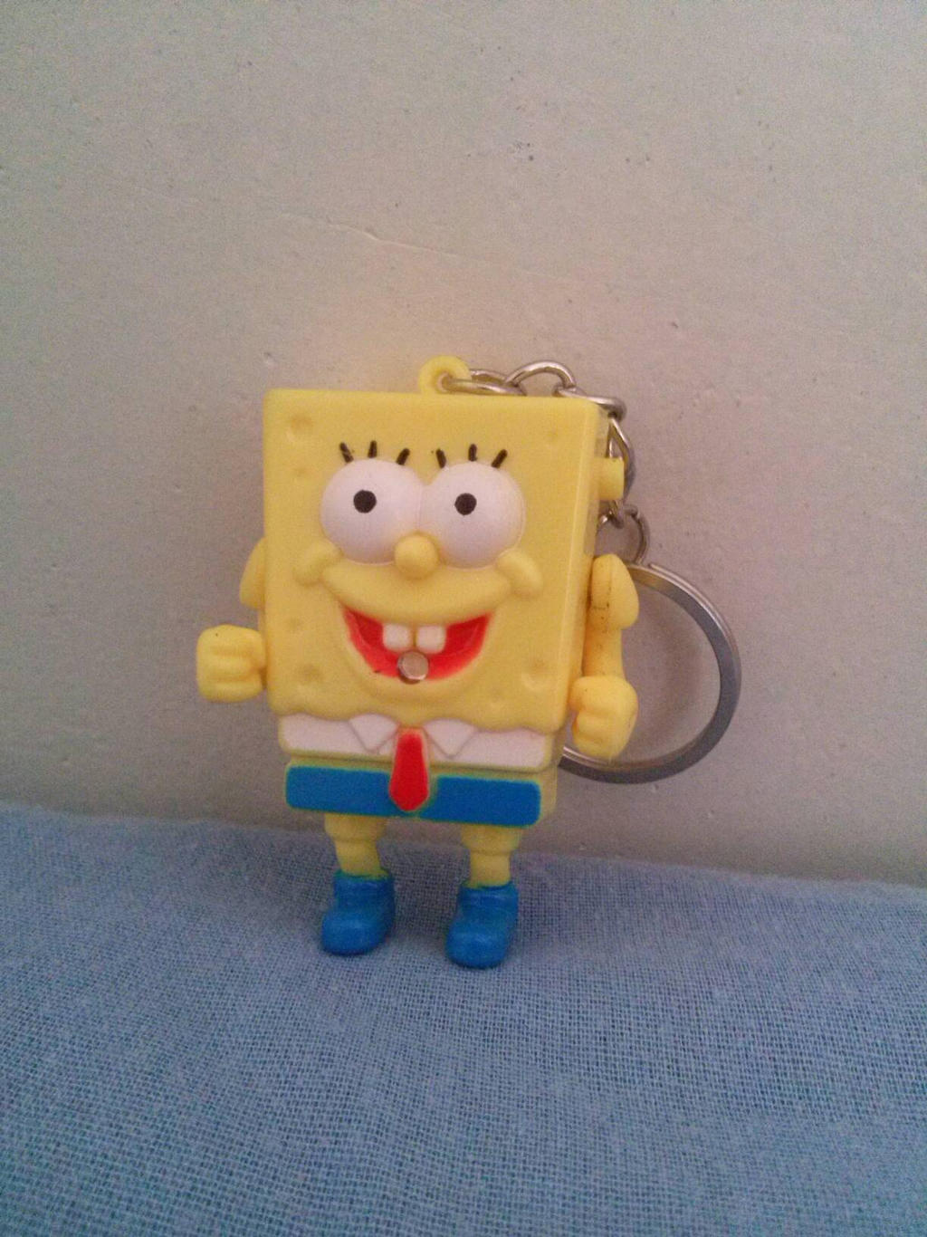 Sponge Key String My SpongeBob key ring by Ultra-Shounen-Kai-Z on DeviantArt