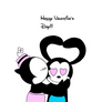 Valentine's Day 2016 with Oswald and Ortensia